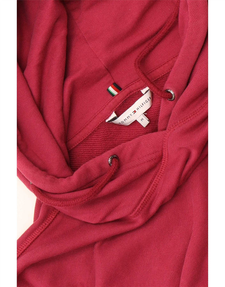 Tommy Hilfiger Damen Kapuzenpullover UK 14 Mittelrosa