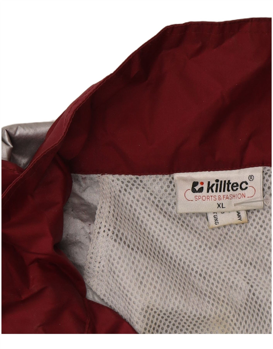 Killtec Herren Kapuzenpullover Regenmantel UK 42 XL Mehrfarbiger Farbblock