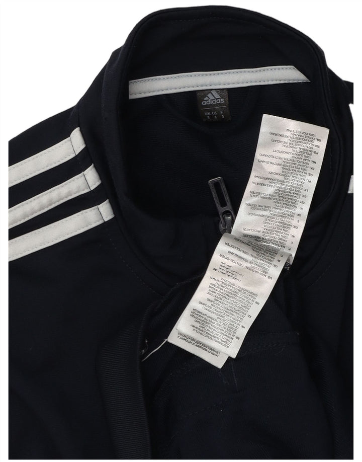Adidas Herren-Trainingsanzug-Oberteil, Jacke, Größe S, Marineblau, Polyester