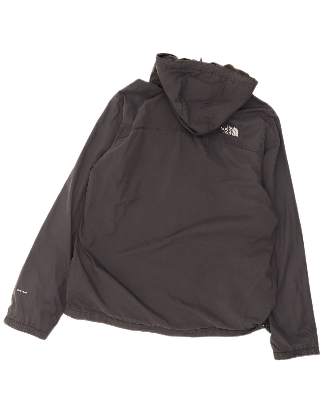 The North Face Herren-Regenjacke mit Kapuze, UK 40, großes schwarzes Nylon