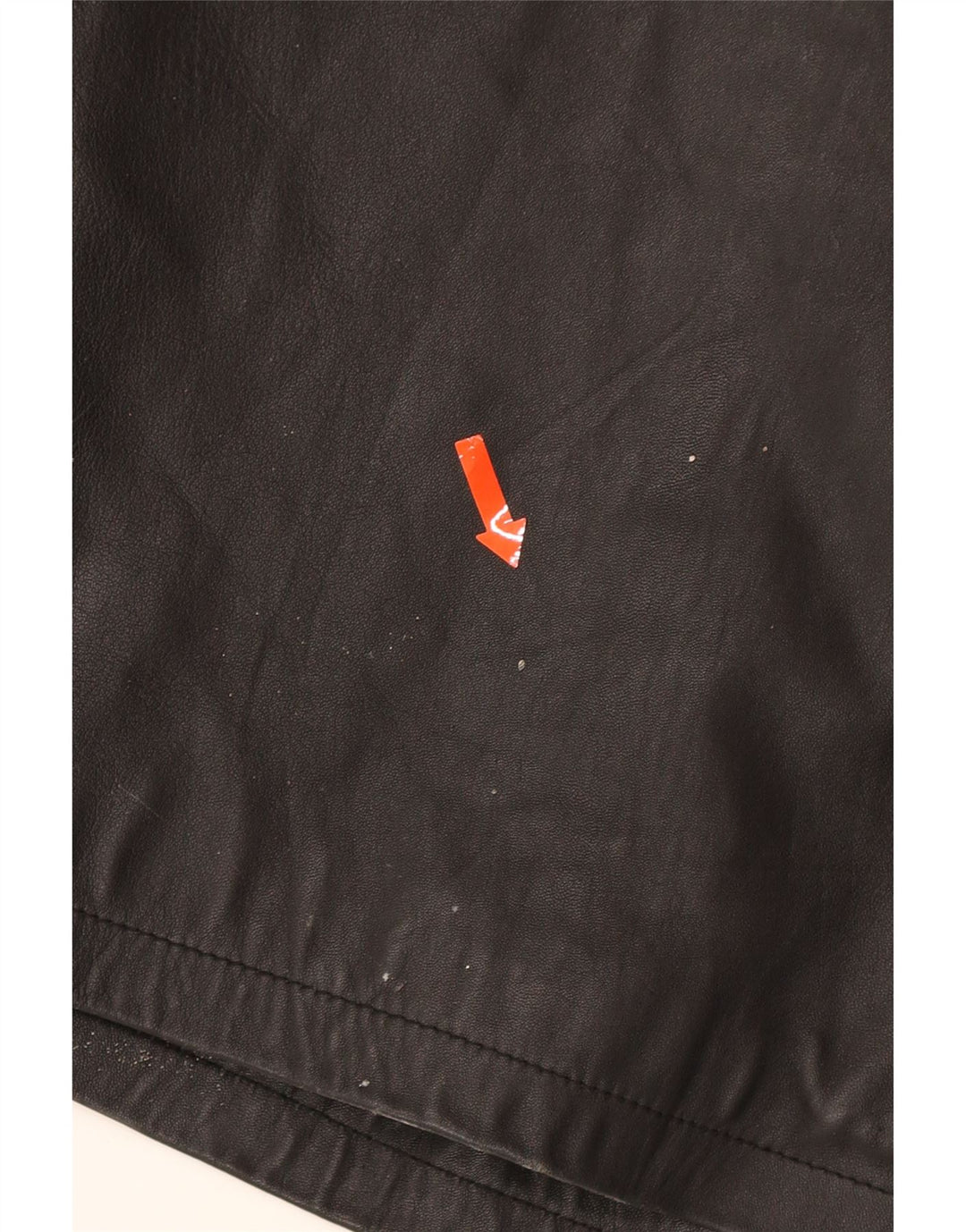 GREG BELL Womens Oversized Leather Coat UK 16 Large Black Leather Vintage Greg Bell and Second-Hand Greg Bell from Messina Hembry 