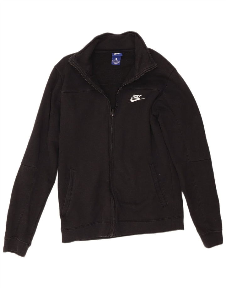 Nike Herren-Trainingsanzugoberteil, XS, schwarze Baumwolle