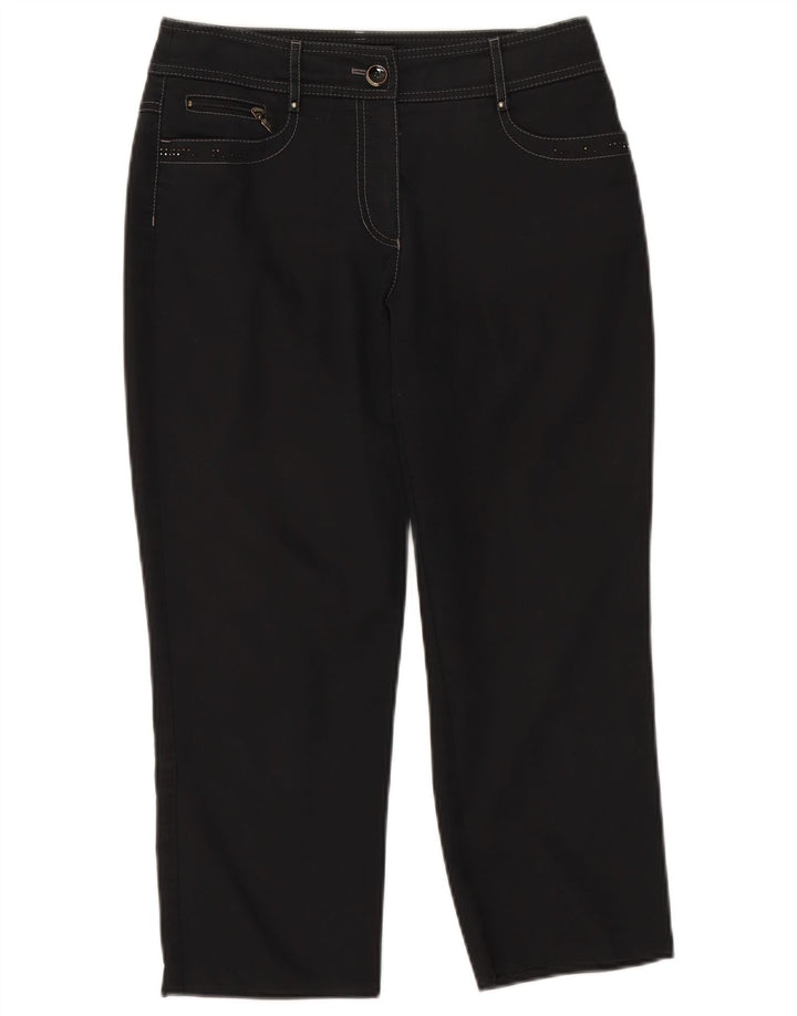 GERRY WEBER Gerade geschnittene Damenhose W30 L23 Schwarz