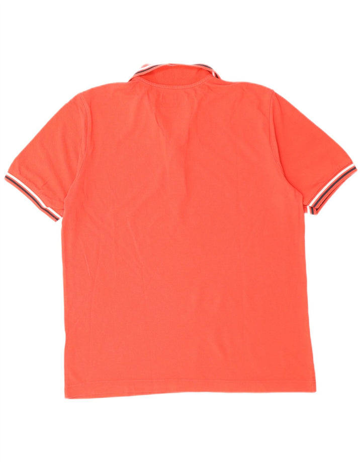 KAPPA Herren Poloshirt Mittelrote Baumwolle