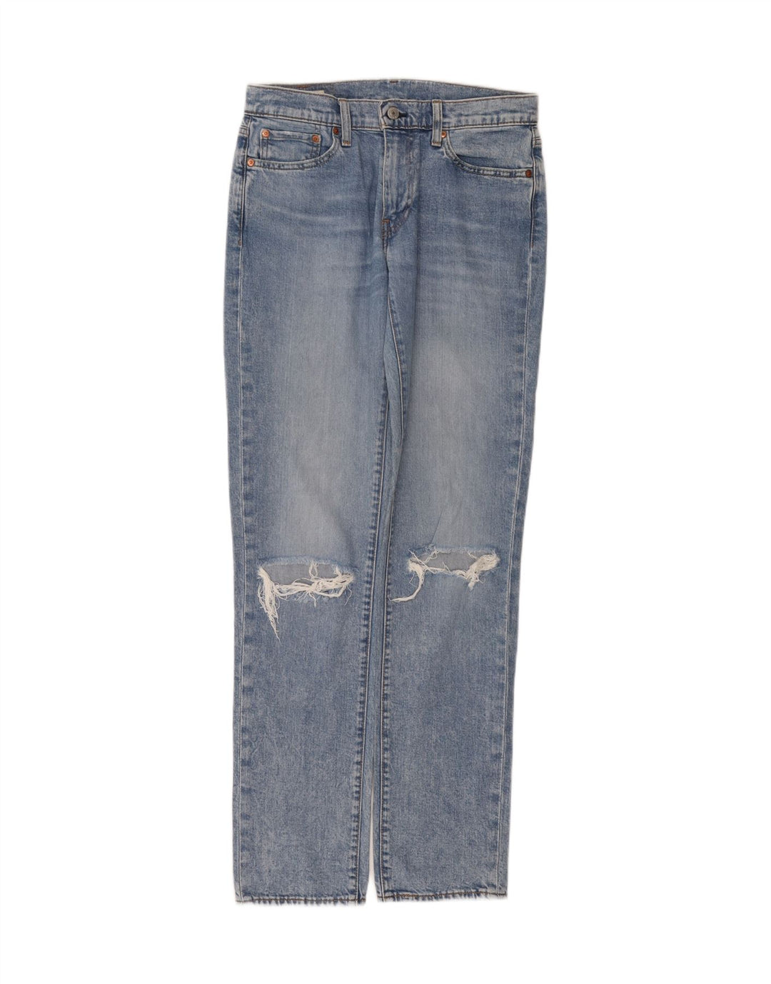 Levi's Herren 511 Distressed Slim Jeans W30 L34 Blau