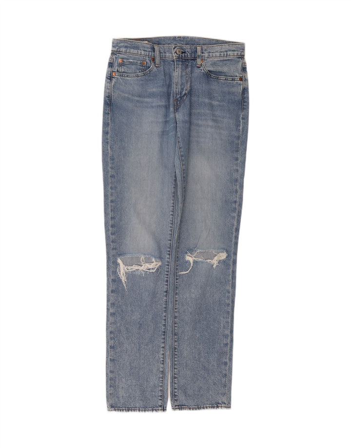 Levi's Herren 511 Distressed Slim Jeans W30 L34 Blau