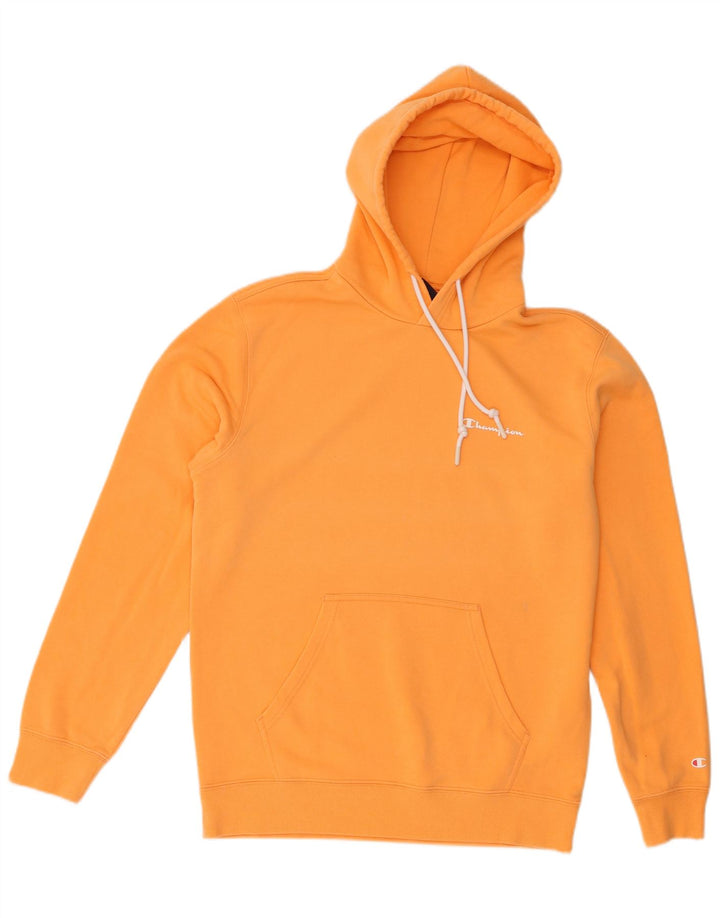 Champion Herren-Kapuzenpullover aus mitteloranger Baumwolle