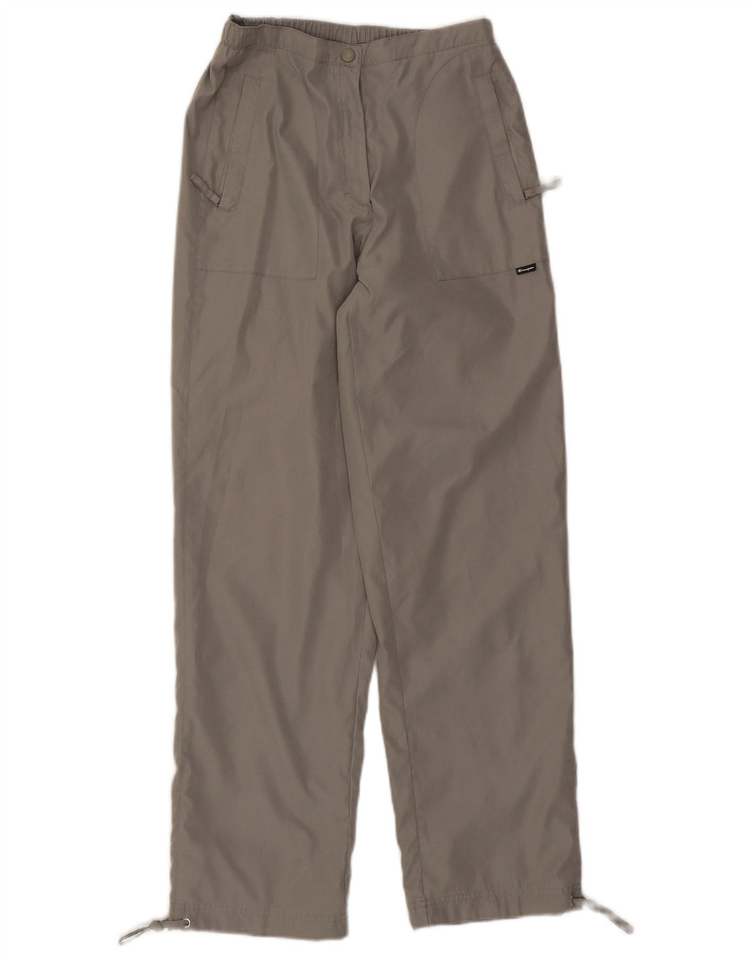 Champion Damen-Freizeithose, gerade, Größe S, W26, L30, Grau, Polyester