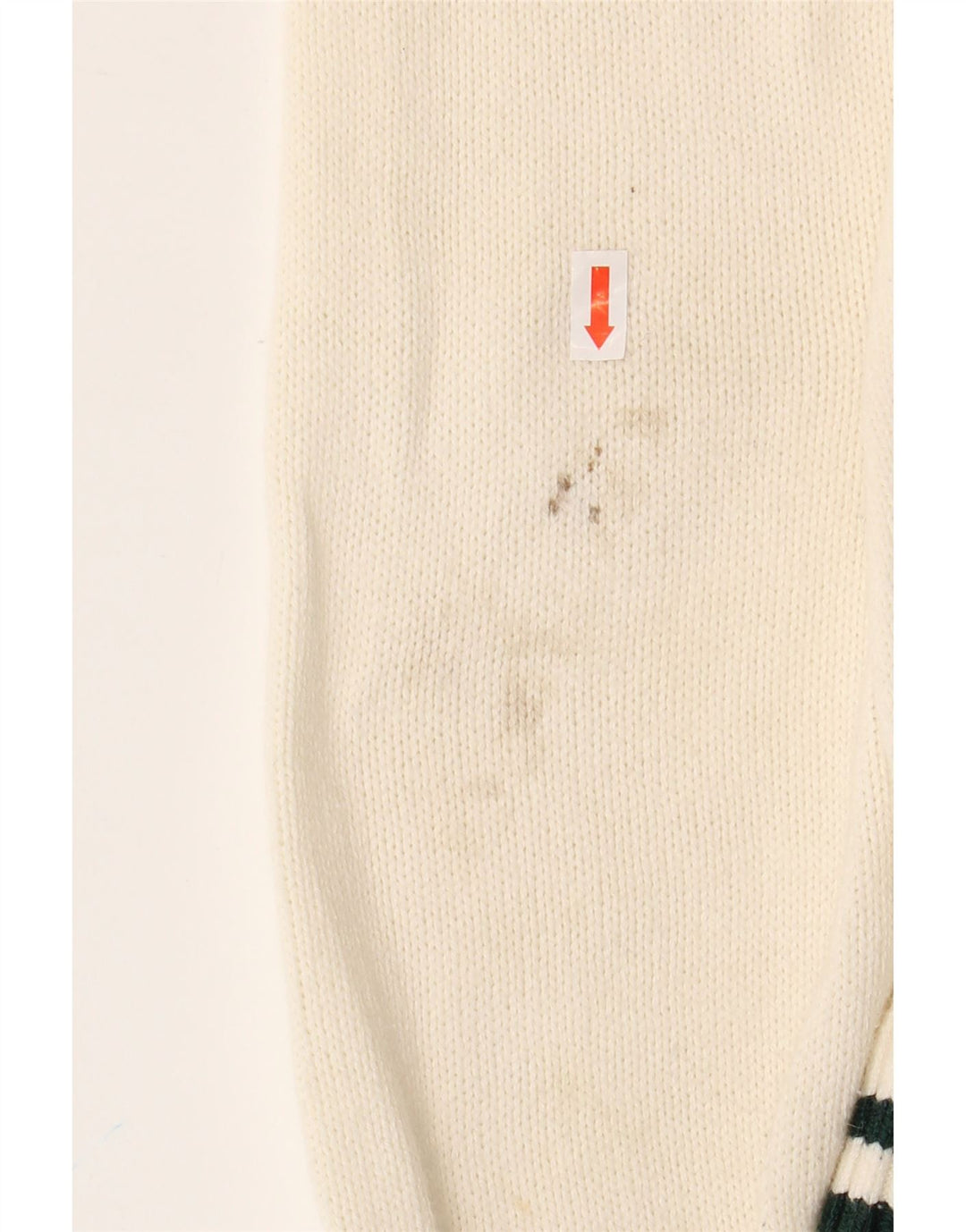 HOLLISTER Damen-Pullover, kastenförmig, übergroß, Rundhalsausschnitt, Gr. 6, XS, gebrochenes Weiß