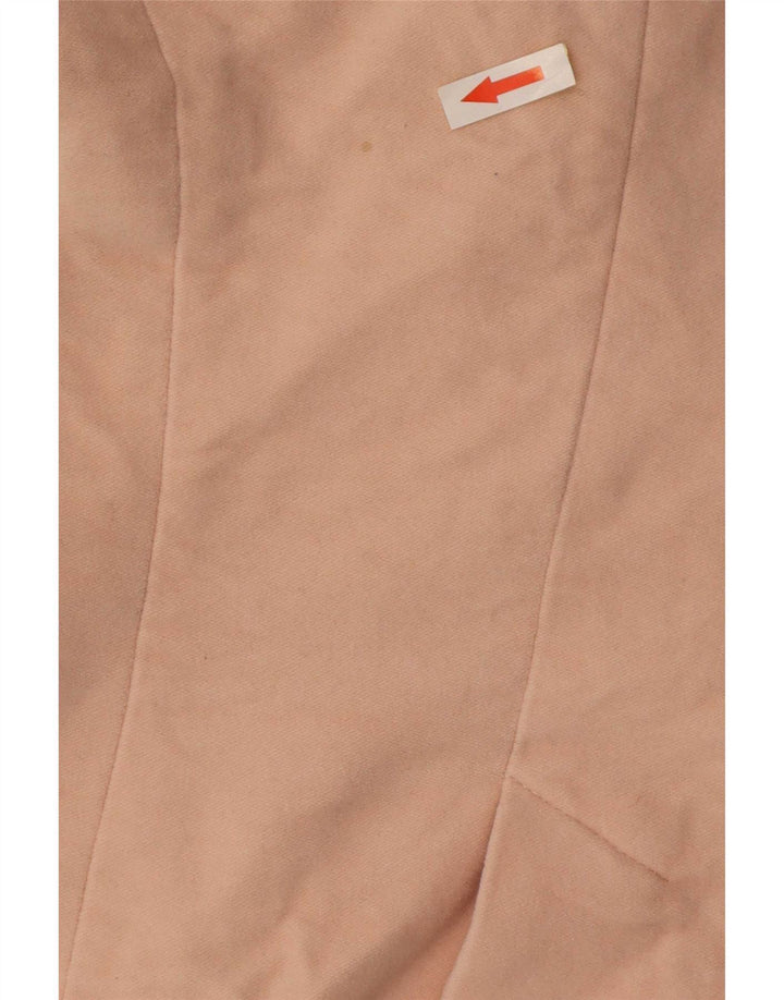 Zara Damen 1-Knopf-Blazerjacke UK 6 XS Rosa