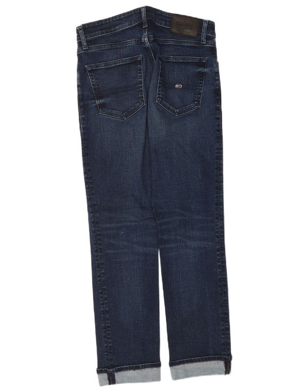 Tommy Hilfiger Herren Ryan Relaxed Fit Straight Jeans W30 L28 Blaue Baumwolle
