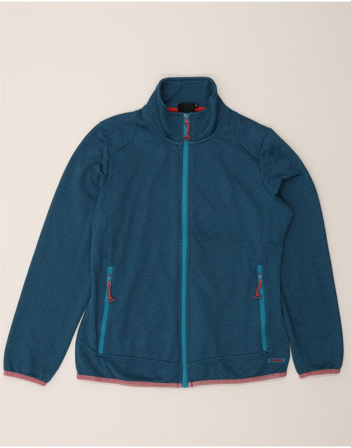 Brugi Damen-Trainingsanzug-Oberteiljacke UK 14 Mittelblau