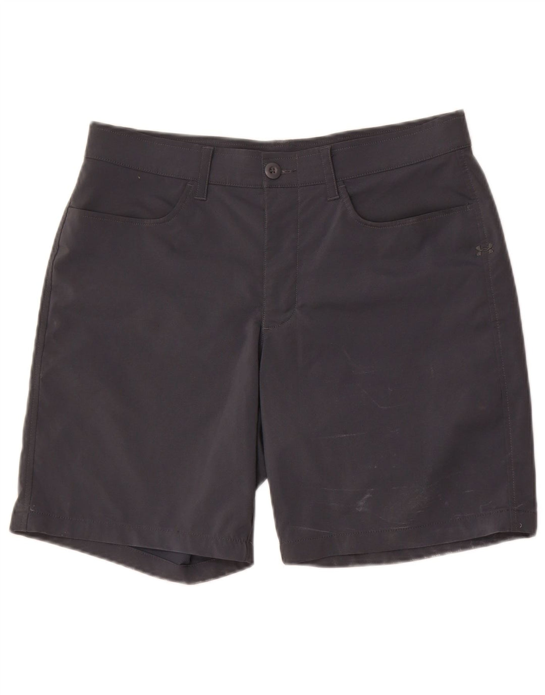 Under Armour Herren Heat Gear Casual Shorts W32 Mittelgraues Polyester