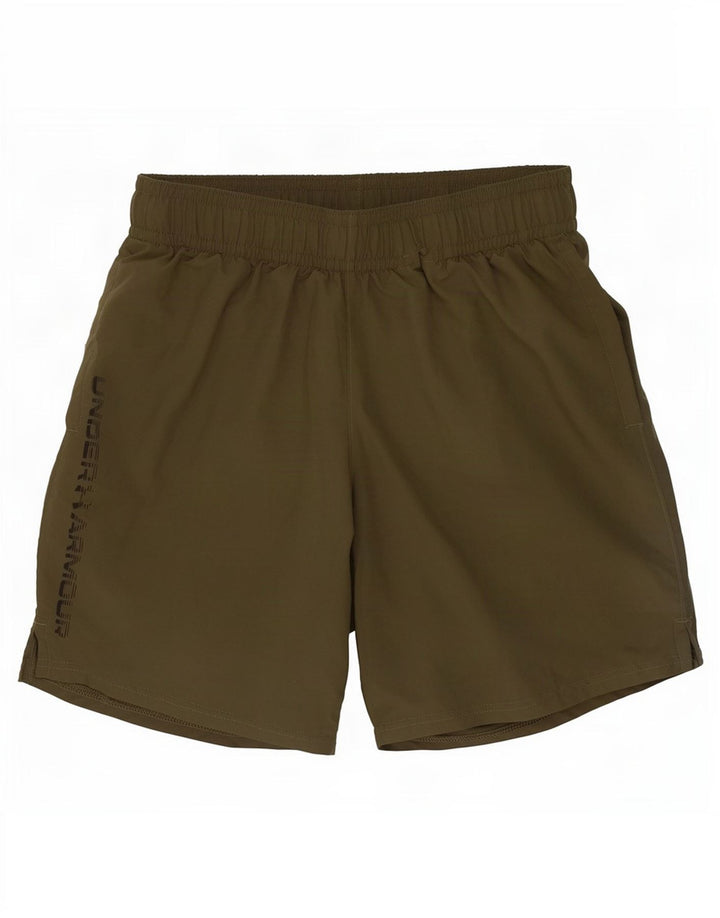 Under Armour Herren Graphic Sport Shorts Small Grün Polyester