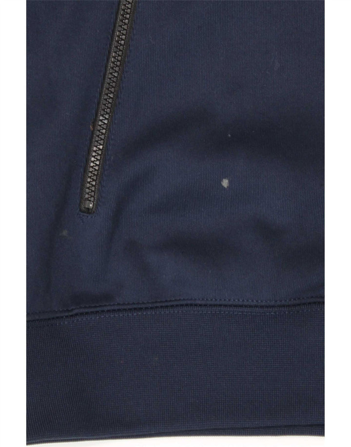 Nike Herren-Trainingsanzugoberteil, XL, Marineblau, Colourblock-Polyester