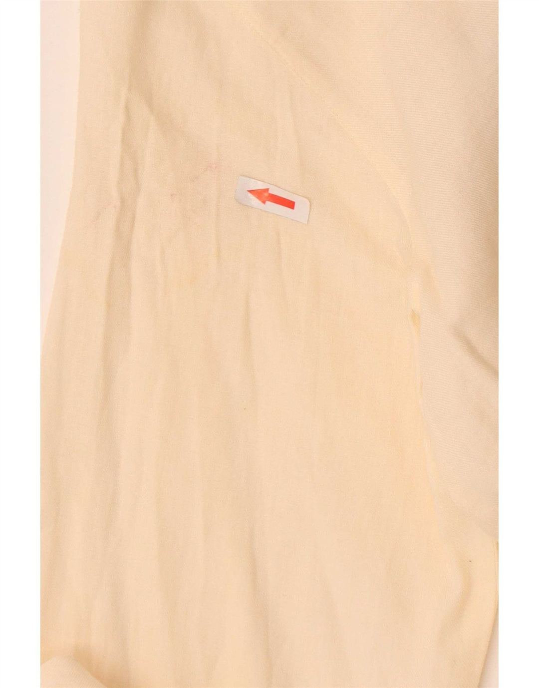 Vintage Damen Shirt IT 42 Medium Off White Baumwolle