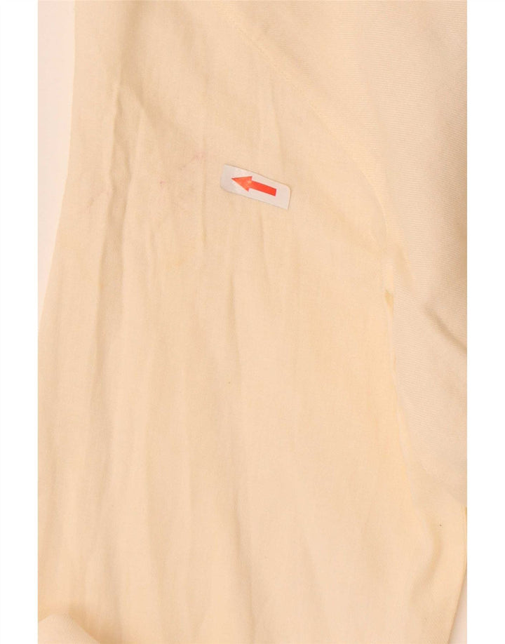 Vintage Damen Shirt IT 42 Medium Off White Baumwolle