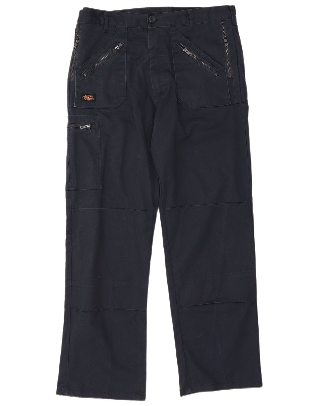 Dickies Gerade Herren-Cargohose W34 L31 Marineblaues Polyester