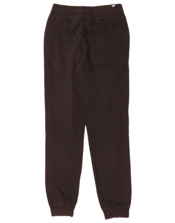 PUMA Mädchen-Trainingshose, Jogginghose, 11–12 Jahre, schwarze Baumwolle