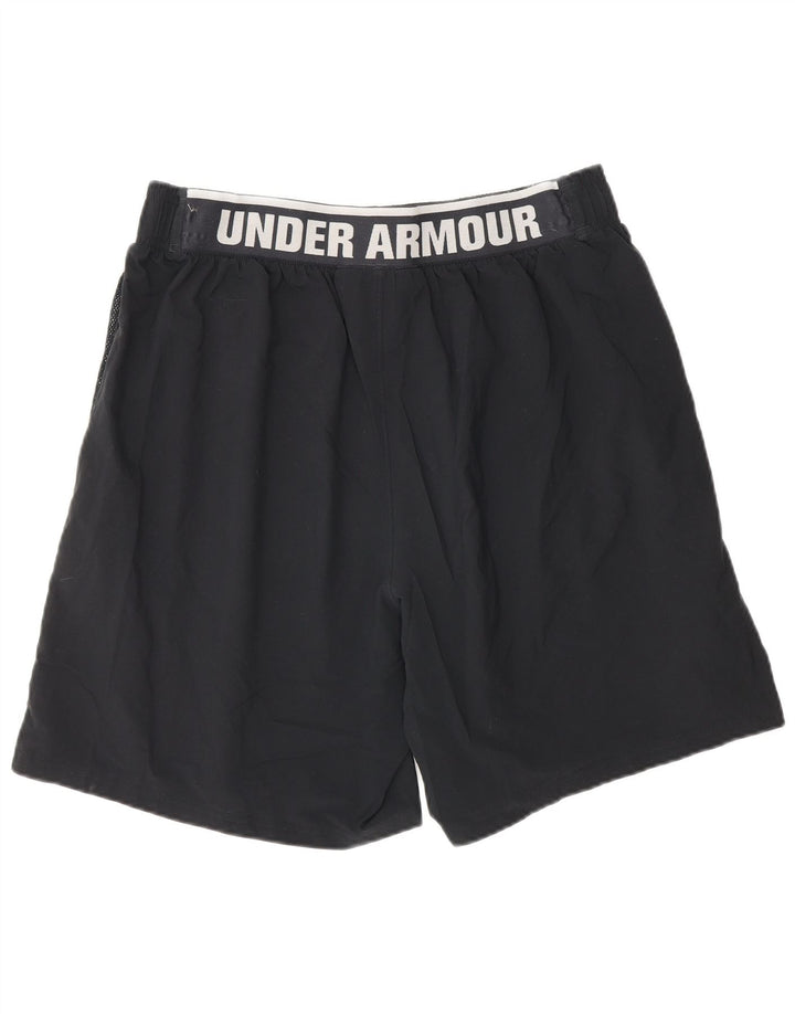 UNDER ARMOUR Herren Heat Gear Graphic Sport Shorts XL Schwarz Polyester
