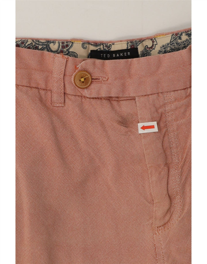 Ted Baker Herren Chinoshorts W36 Large Pink