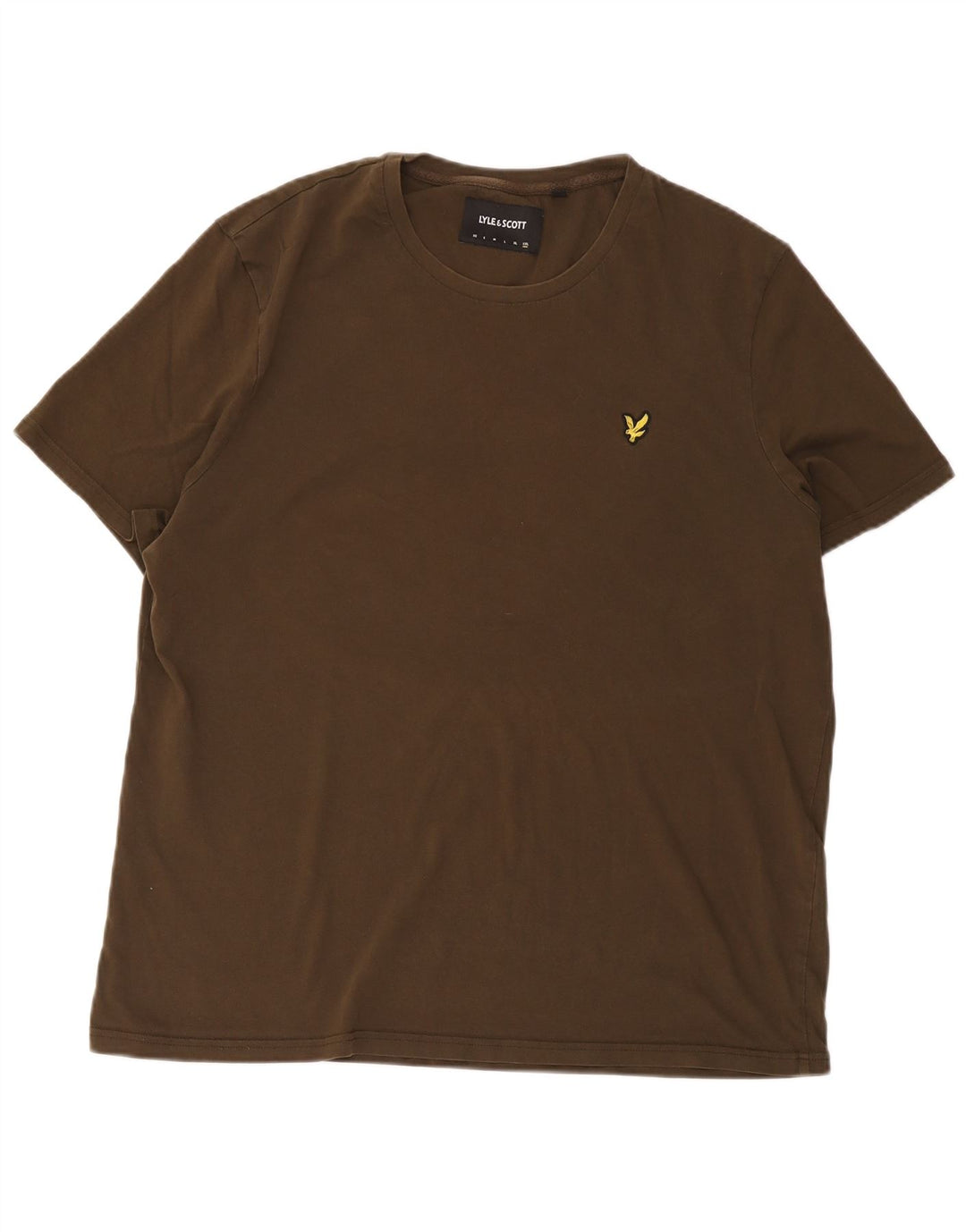 Lyle & Scott Herren T-Shirt Top 2XL Khaki Baumwolle