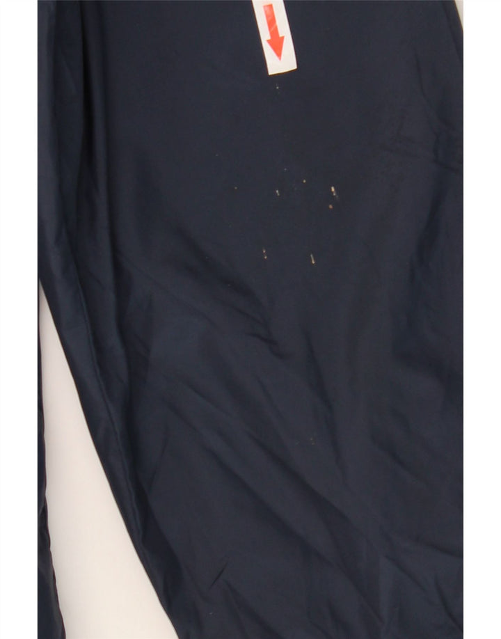 Zara Herren Windjacke UK 42 XL Marineblau Polyester
