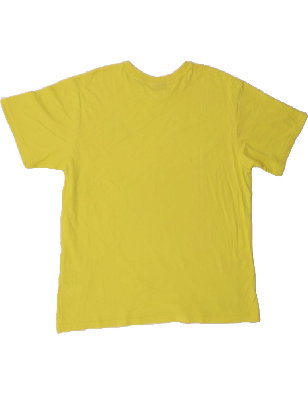 SUPERDRY Womens T-Shirt Top UK 16 Large Yellow Vintage Superdry and Second-Hand Superdry from Messina Hembry 