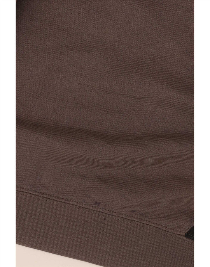 Reebok Herren Grafik-Sweatshirt-Pullover Mittelgrauer Farbblock