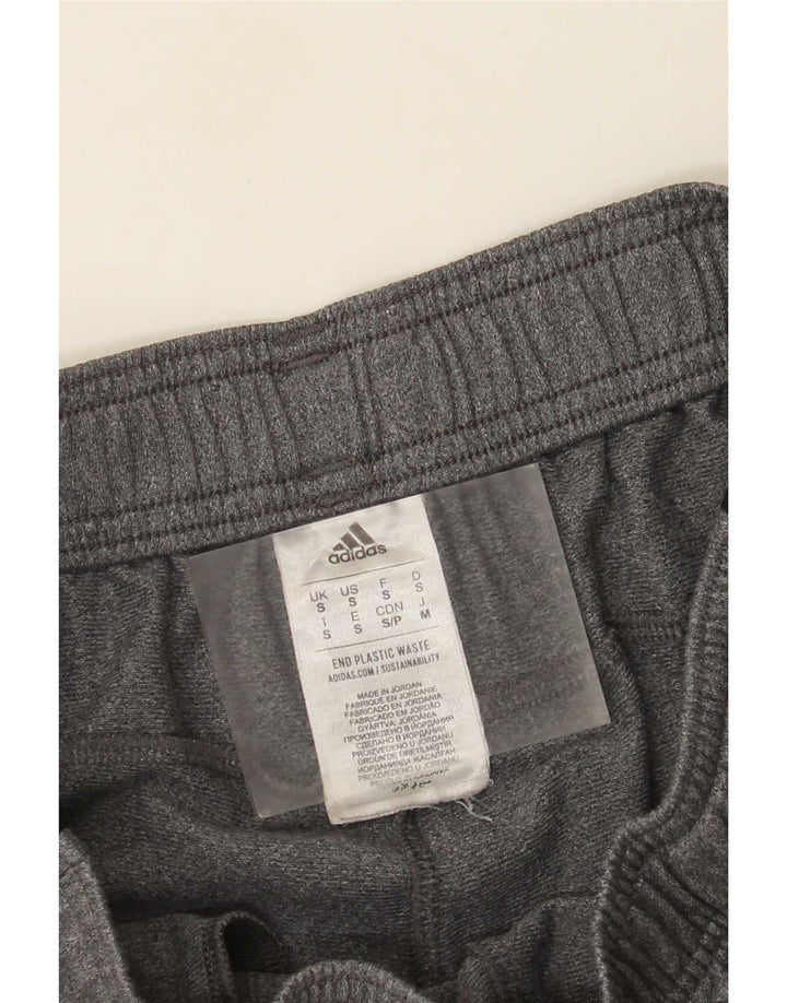 Adidas Damen Trainingshose Jogger UK 8 Small Grau Polyester