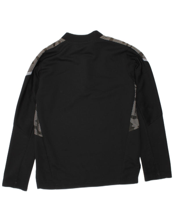 Adidas Jungen Graphic Pullover Trainingsanzug Top 7–8 Jahre Schwarz