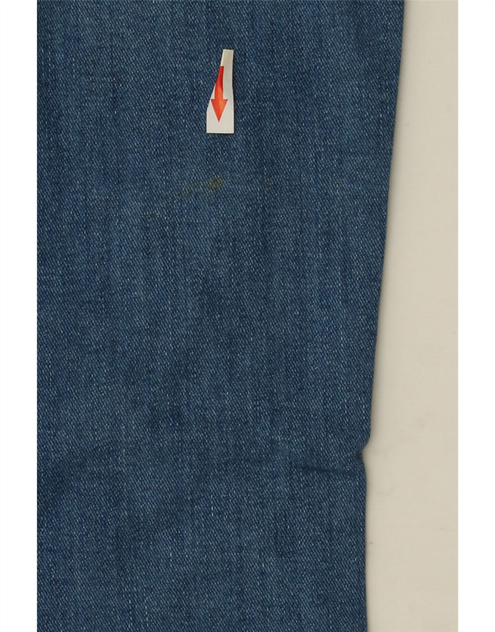 7 For All Mankind Damen Slim Jeans W28 L28 Blaue Baumwolle