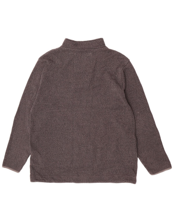 Weird Fish Herren-Pullover mit Reißverschluss, 2XL, grau, Polyester
