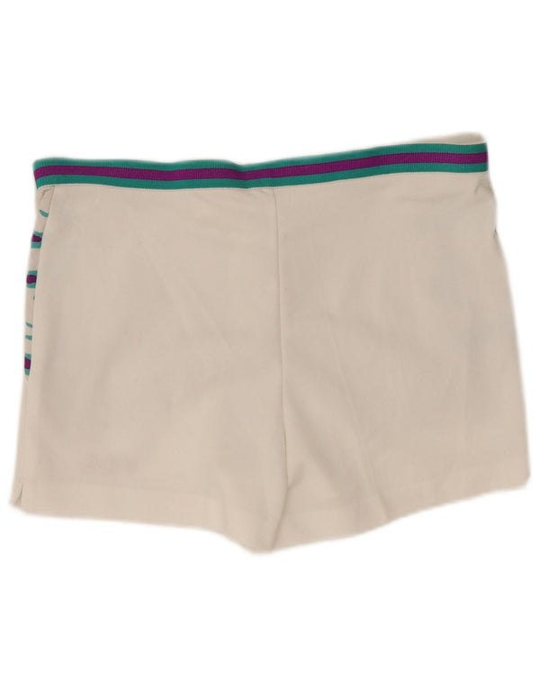 Fila Herren Chinoshorts IT 48 Medium W33 Weiß gestreift