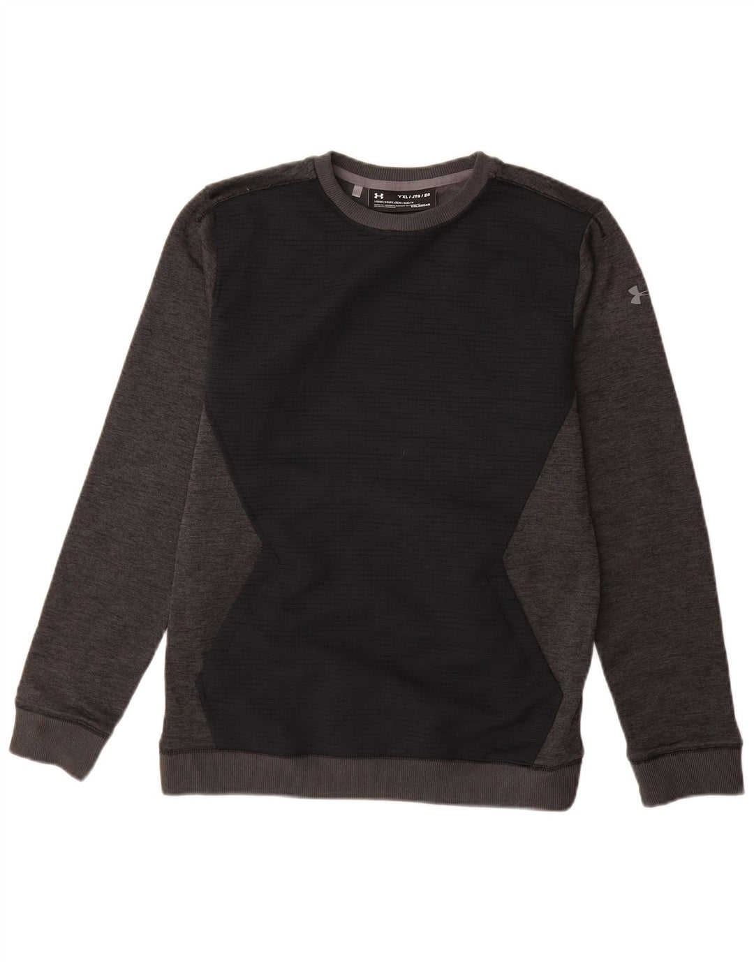 UNDER ARMOUR Jungen Cold Gear Sweatshirt Pullover 13-14 Jahre XL Grau