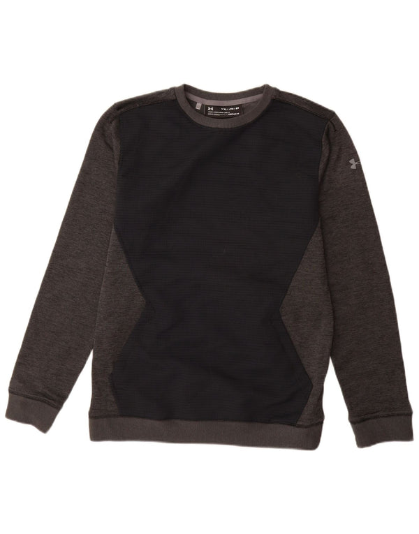UNDER ARMOUR Jungen Cold Gear Sweatshirt Pullover 13-14 Jahre XL Grau