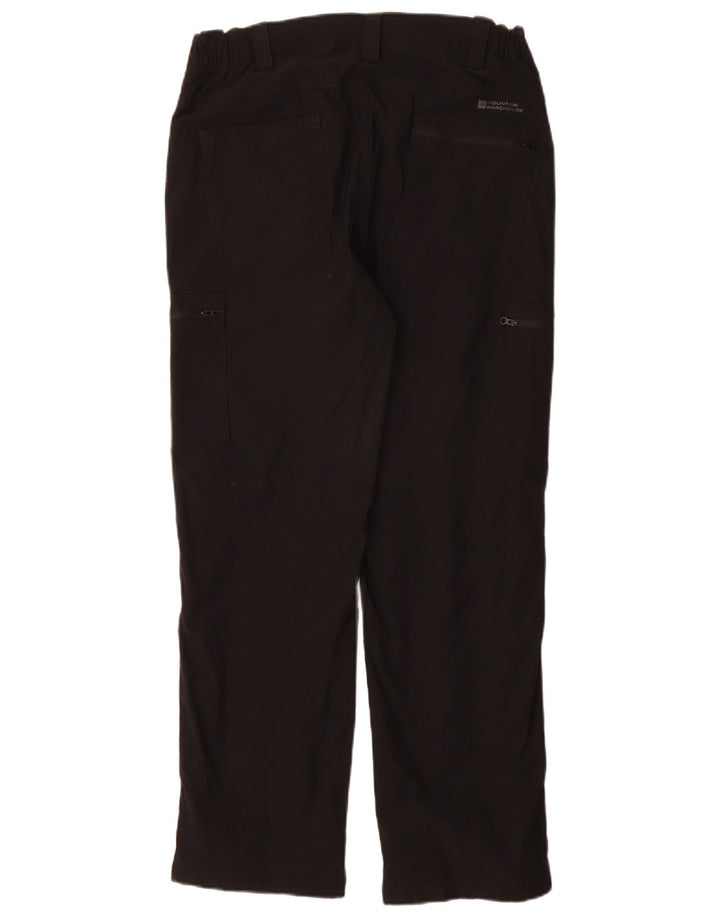 Mountain Warehouse Herren-Cargohose, W30, L30, schwarzes Nylon