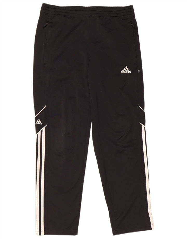 Adidas Trainingshose für Jungen, 13–14 Jahre, schwarzes Polyester