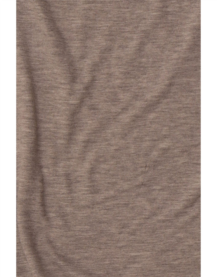 TOMMY HILFIGER Herren T-Shirt Top Mittelgrau gefleckte Baumwolle