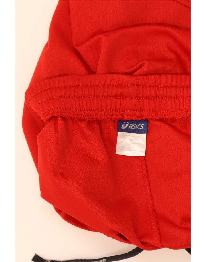 Asics Herren Sportshorts Mittelrotes Polyester