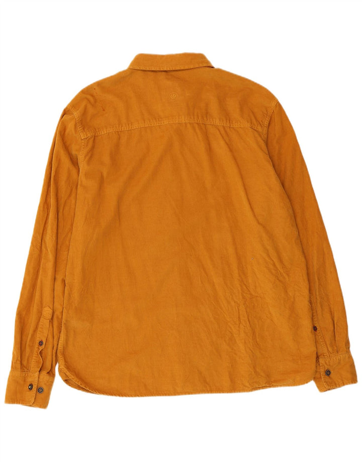 Fat Face Herren-Cordhemd, Größe L, Beige, Baumwolle