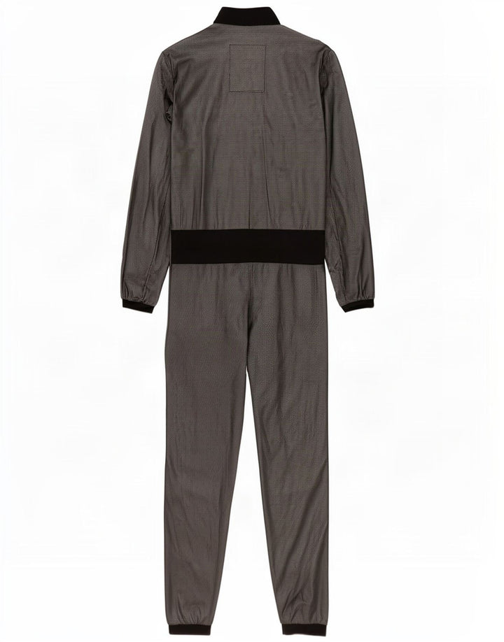 Spidi Womens Graphic Jumpsuit UK 20 2XL Graue Colourblock-Wolle