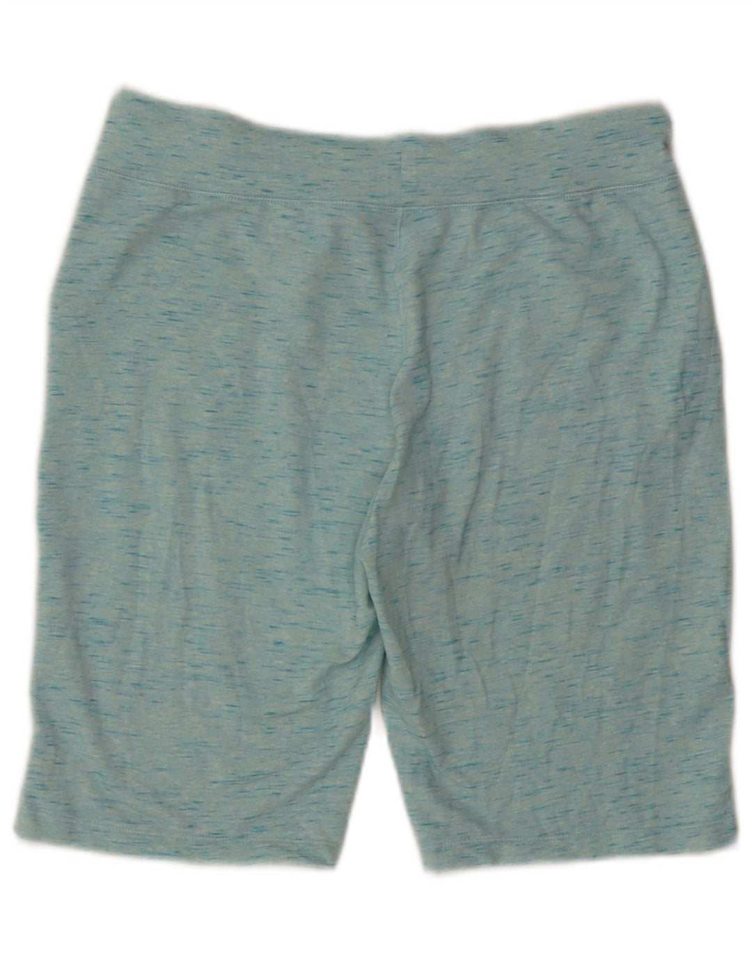EDDIE BAUER Herren-Sportshorts aus mittelblau gefleckter Baumwolle