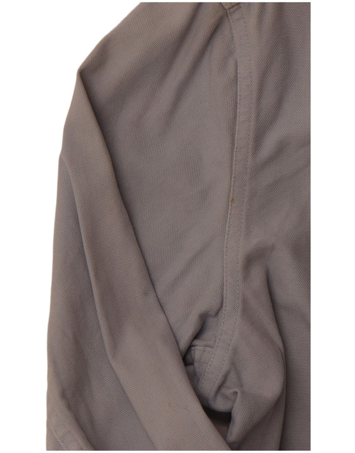 MURPHY & NYE Damen Bomberjacke UK 16 Große blaue Baumwolle