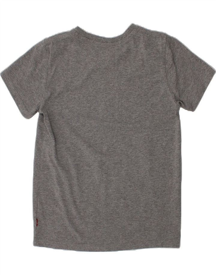 LEVI'S Boys Graphic T-Shirt Top 11-12 Years Grey Polyester Vintage Levi's and Second-Hand Levi's from Messina Hembry 
