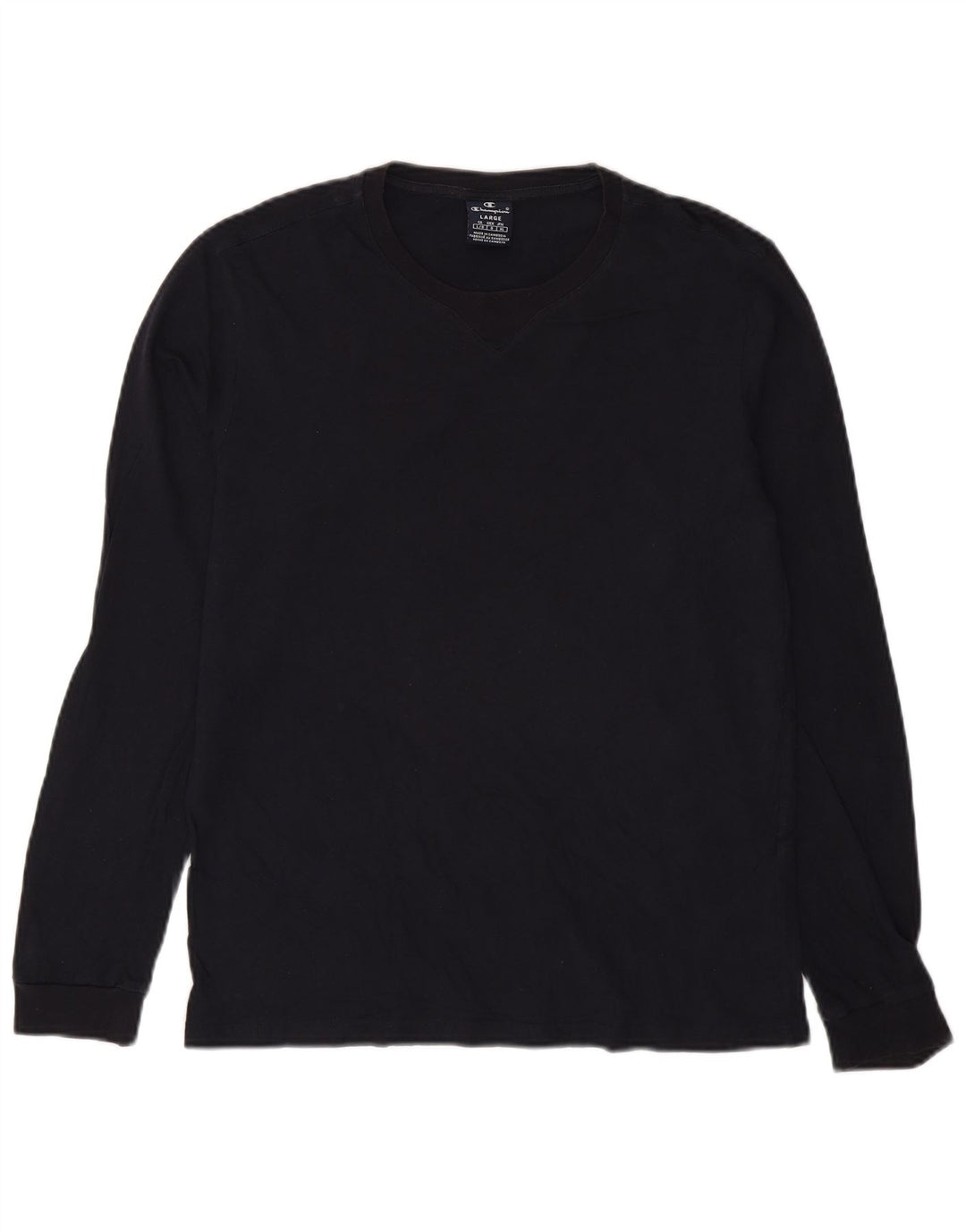 Champion Herren-Top, langärmelig, groß, Marineblau