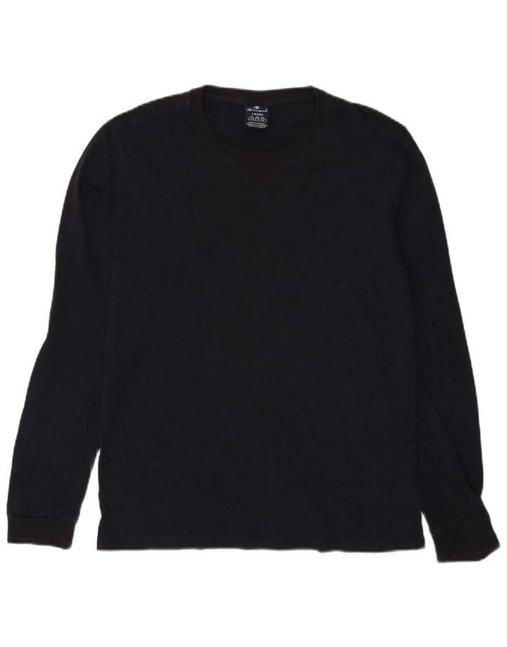 Champion Herren-Top, langärmelig, groß, Marineblau