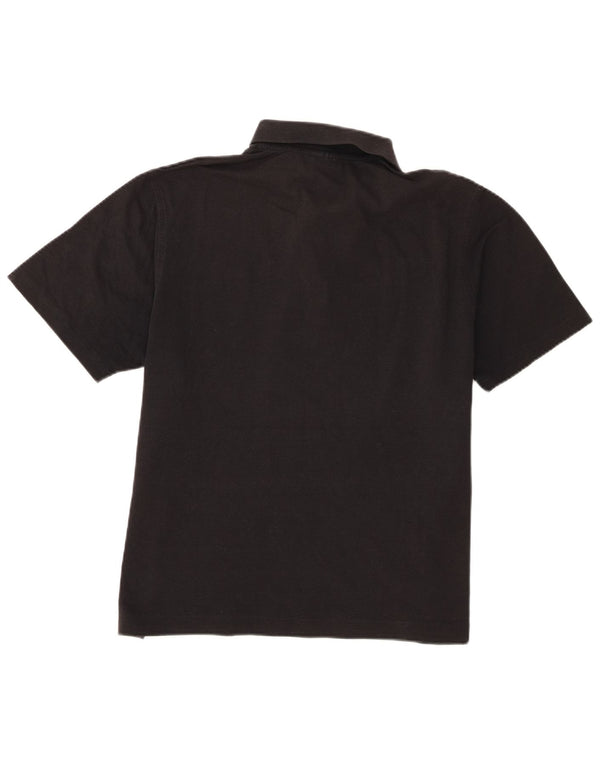 Lacoste Herren Kurzarm-Poloshirt, Größe 6 XL, schwarze Baumwolle