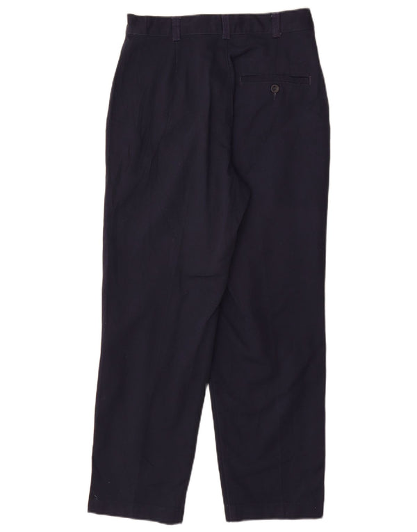 DOCKERS Damen-Chinohose mit hoher Taille, US 4, Größe S, W26, L26, Marineblau