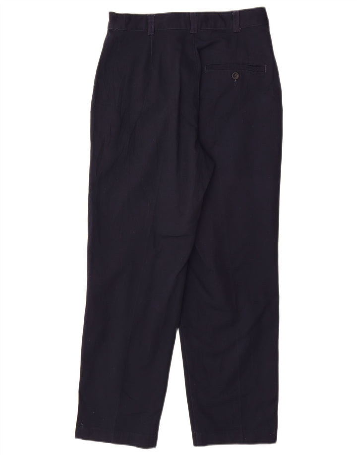 DOCKERS Damen-Chinohose mit hoher Taille, US 4, Größe S, W26, L26, Marineblau